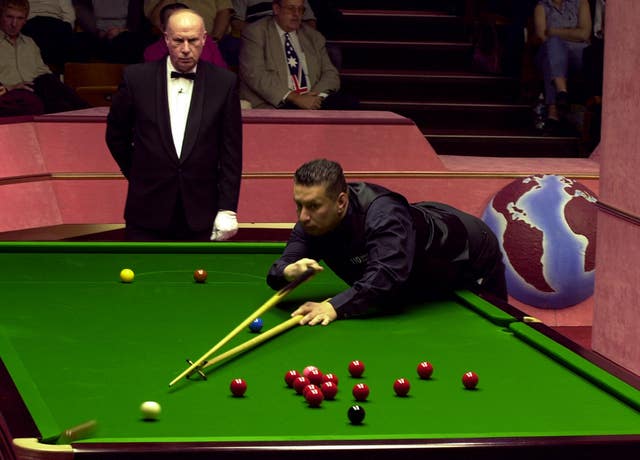 Tony Drago in action at the Crucible