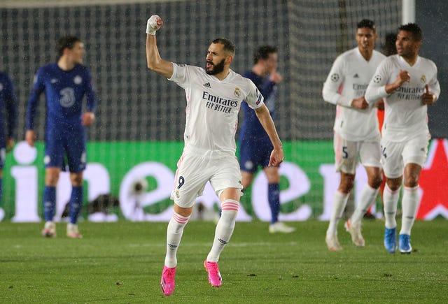 Karim Benzema is expected to play for Real Madrid in the Champions League on Wednesday evening
