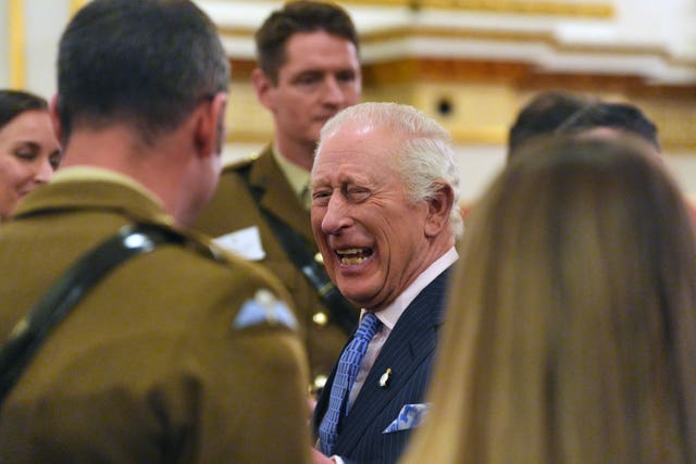 Royal reception at Buckingham Palace