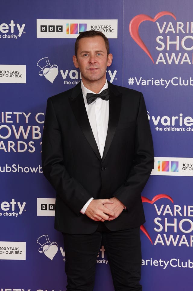 Scott Mills at the Variety Club Showbusiness Awards