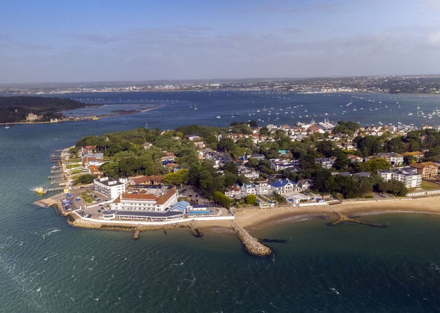 A view of Sandbanks