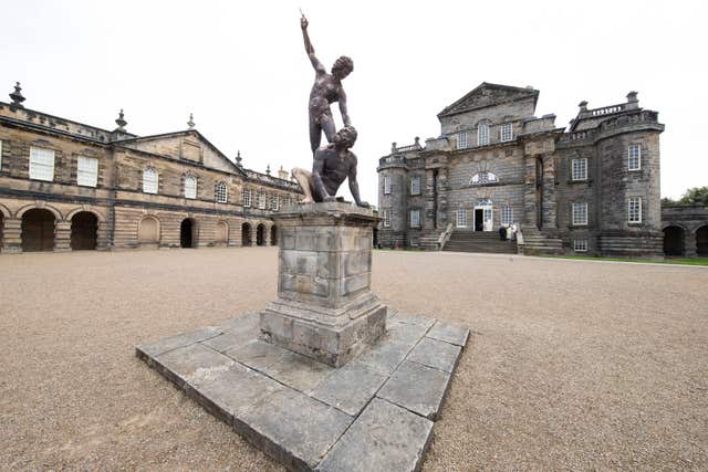 Seaton Delaval Hall in Northumberland was the home of the flamboyant Delaval family (Owen Humphreys/PA)