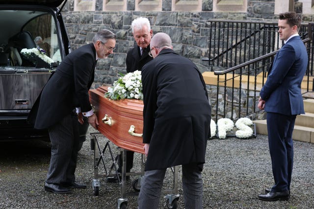 Stephen Grimason funeral