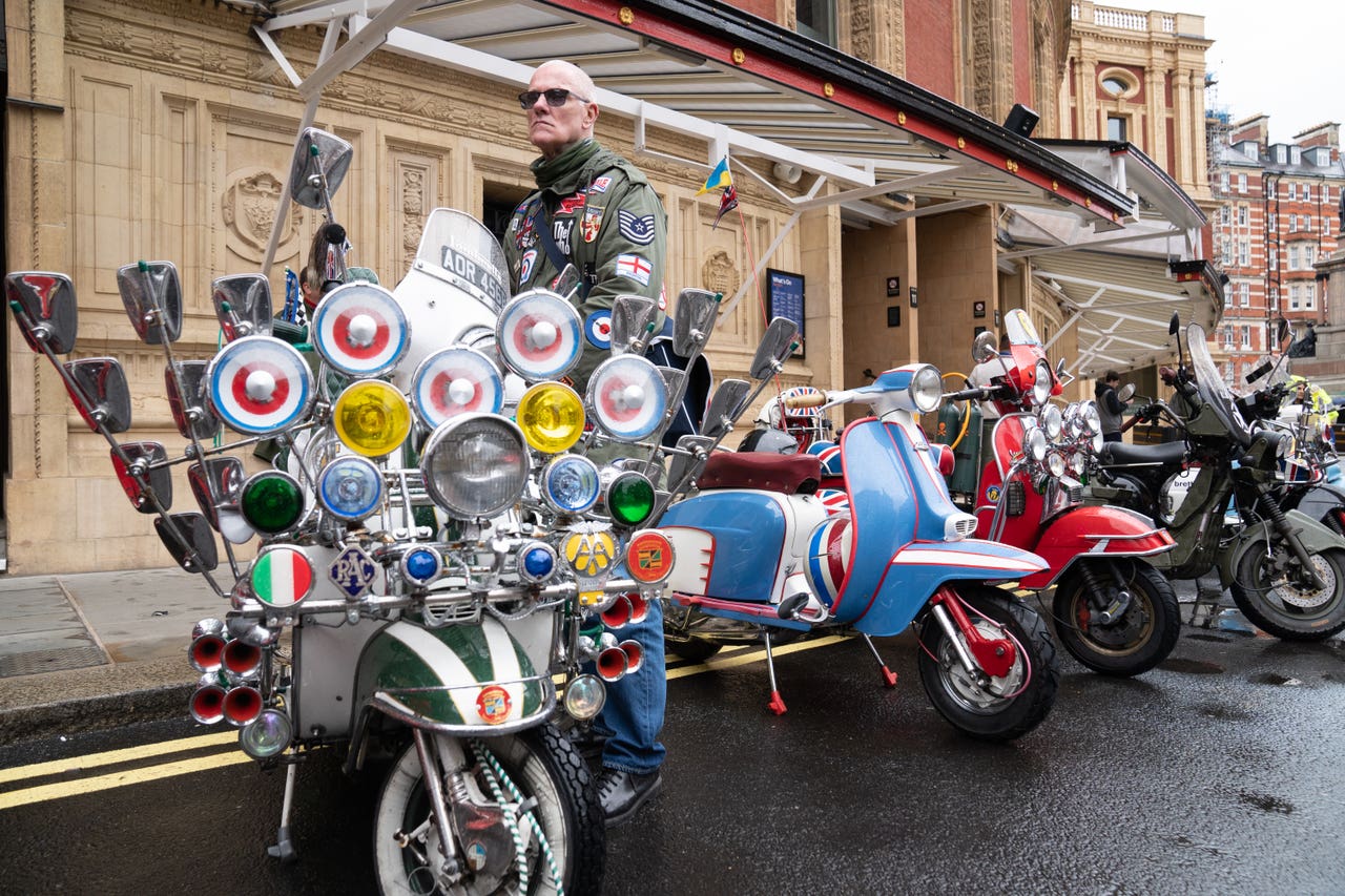 Vespa from The Who Quadrophenia Tour restored in aid of Teenage Cancer
