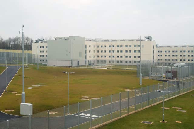 The exterior of HMP Five Wells, in Northamptonshire