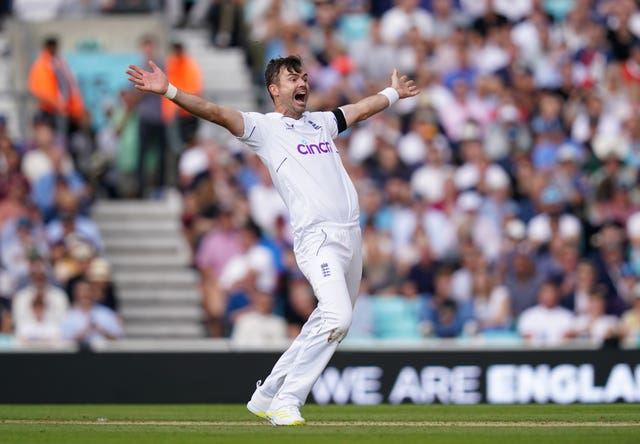 James Anderson will play in his 188th and final Test this week (John Walton/PA)