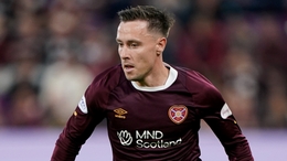 Barrie McKay hit the only goal for Hearts (Andrew Milligan/PA)