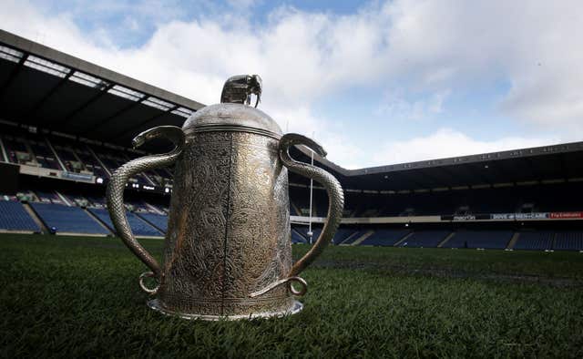 The Calcutta Cup is contested every year by England and Scotland