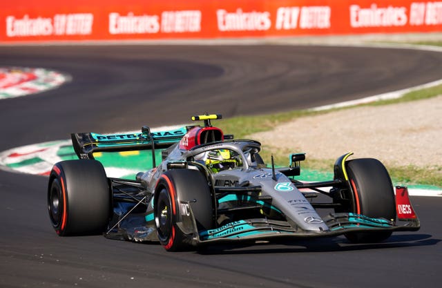Mercedes driver Lewis Hamilton 
