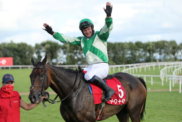 Royal Rendezvous after winning the Galway Plate