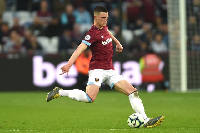 Declan Rice signed a new deal with West Ham in the summer