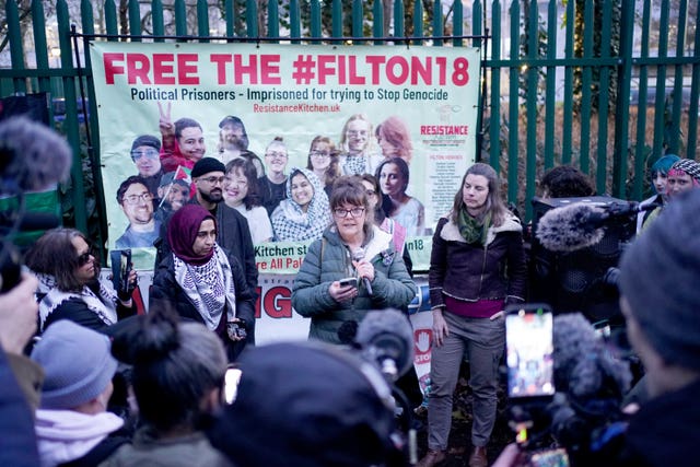 Palestine Action court case