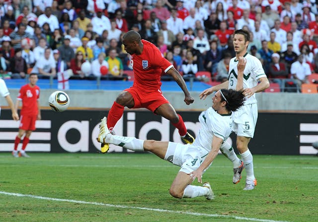 Jermain Defoe scored the winner against Slovenia at the 2010 World Cup as England secured qualification to the knockout stages