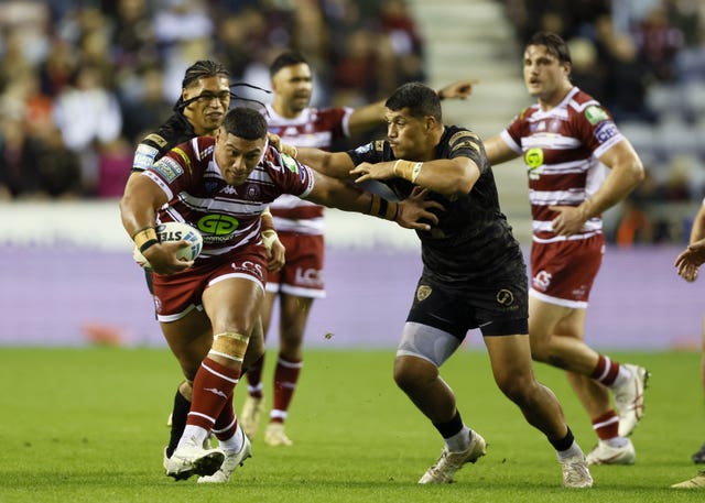 Wigan Warriors v Leigh Leopards – Betfred Super League – Play Off – Semi Final – The Brick Community Stadium