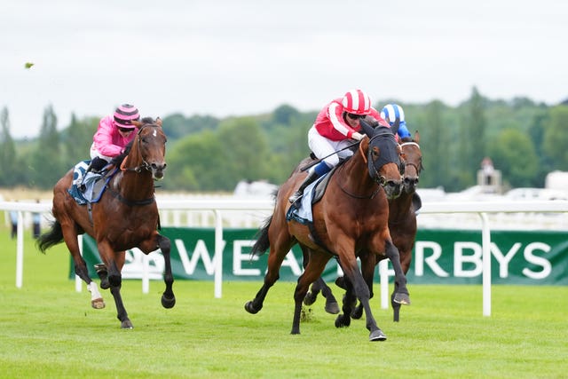 Phantom Flight winning at Newbury earlier in the year 