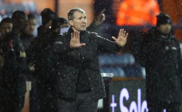 Jim Gannon was pleased with the way Stockport acquitted themselves 