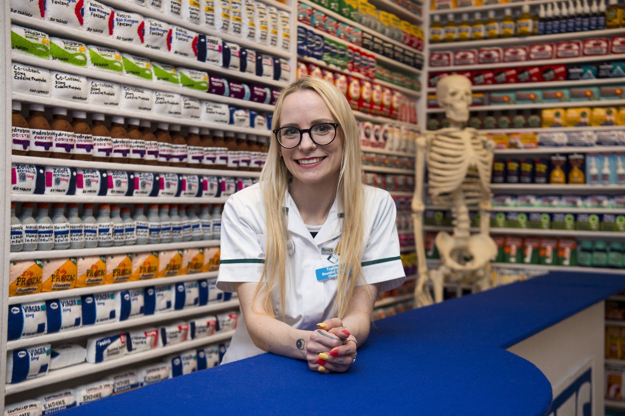 Chemist shop stocked with 15,000 items made entirely from felt | The ...