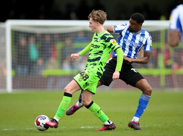 Charlie Savage enjoyed his loan spell at Forest Green