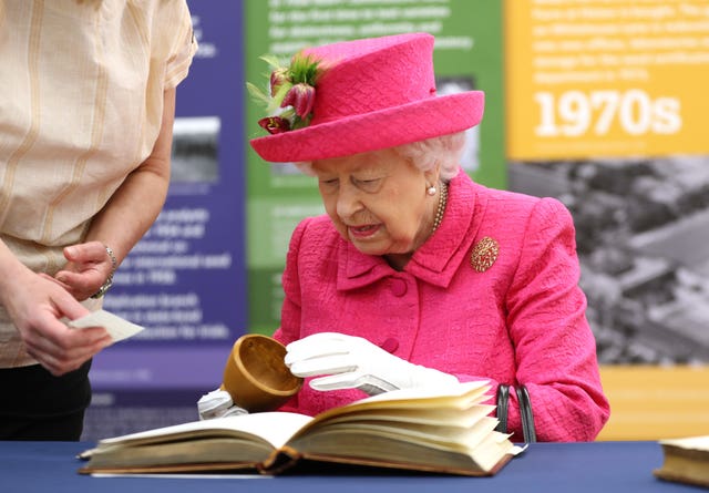 Queen Elizabeth II visit to Cambridge