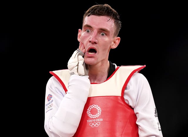 Bradly Sinden was dejected to miss out on gold on Sunday