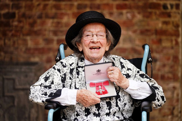96-year-old Holocaust survivor Maria Green