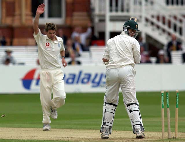 On his Test match debut in 2003 against Zimbabwe at Lord's, Anderson took five wickets in an innings