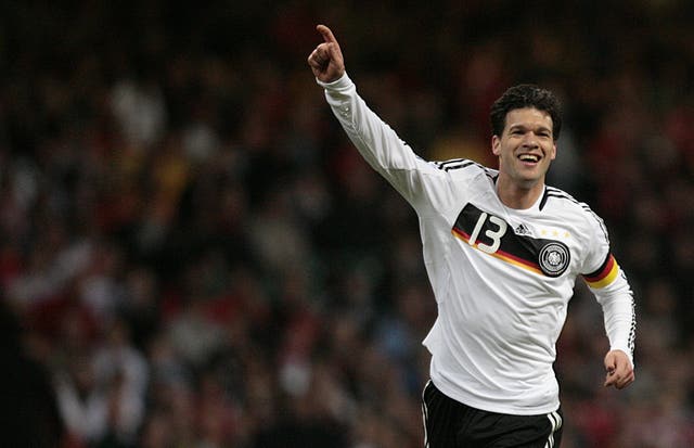 Ballack scored 42 goals for Germany