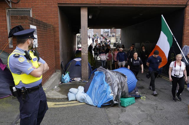 Sandwith Street migrant camp
