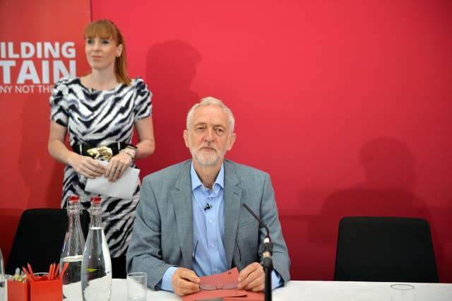 Jeremy Corbyn in Birmingham