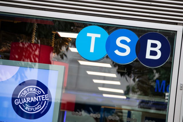 A TSB bank 