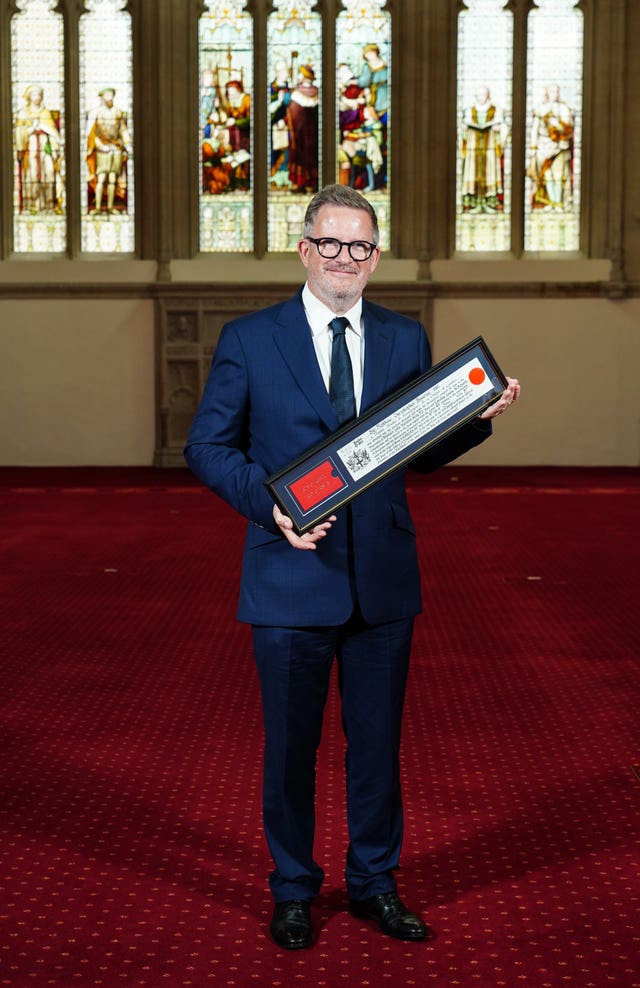 Sir Matthew Bourne receives the Freedom of the City of London