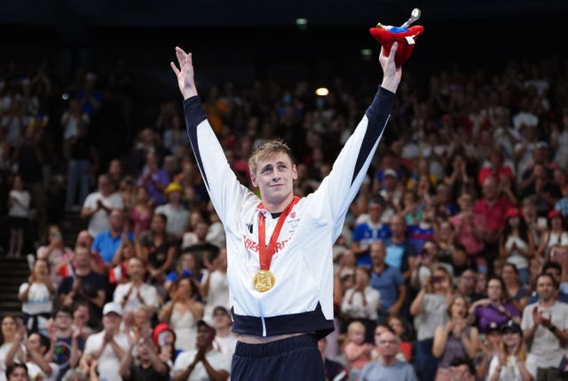 Stephen Clegg on the podium