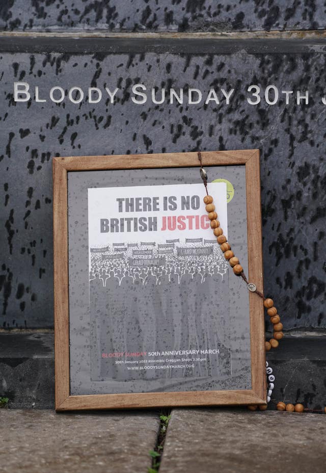 Bloody Sunday 50th anniversary