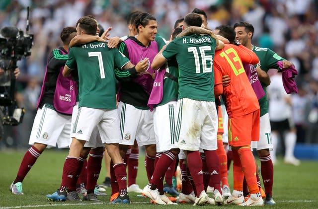 Mexico celebrate