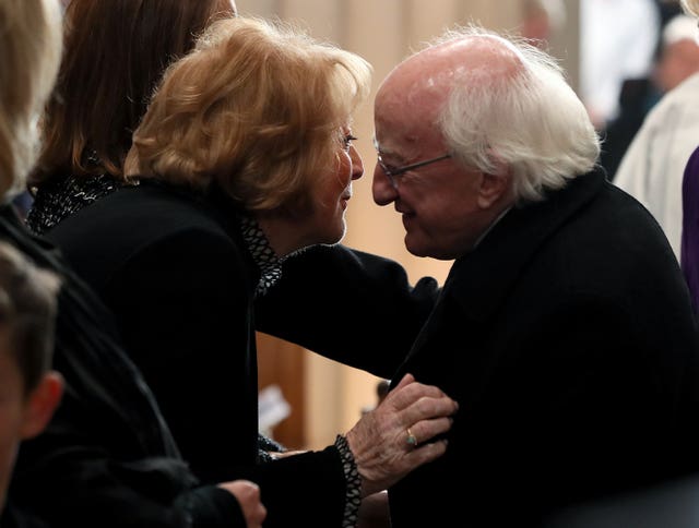 Gay Byrne funeral