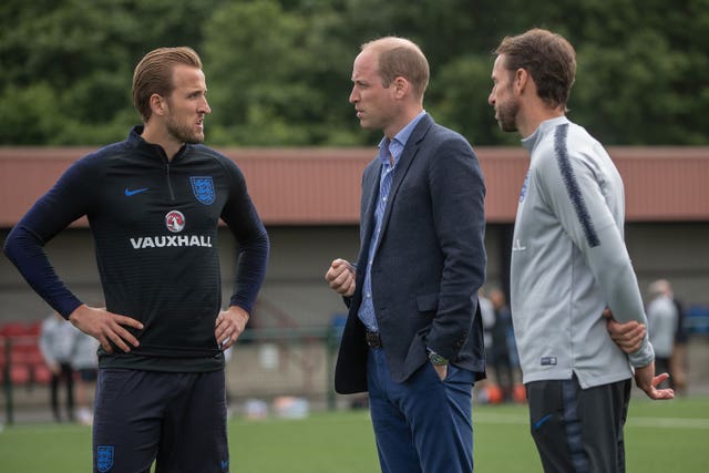 Royal visit to FA Training Ground