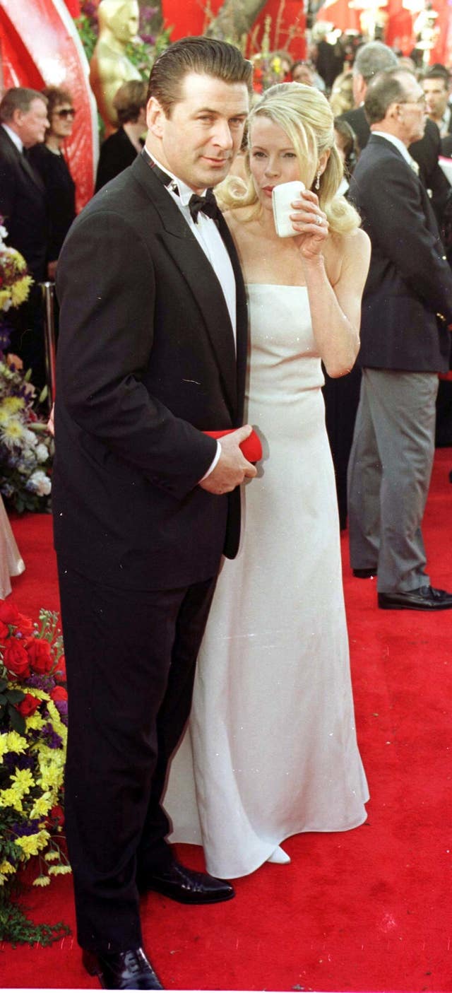 Alec Baldwin with Kim Basinger 