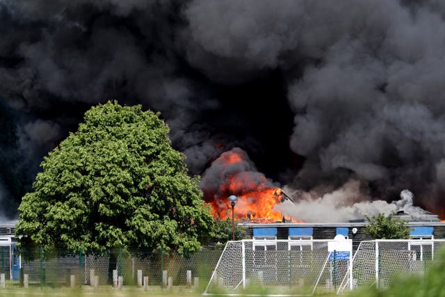 Long Eaton school fire