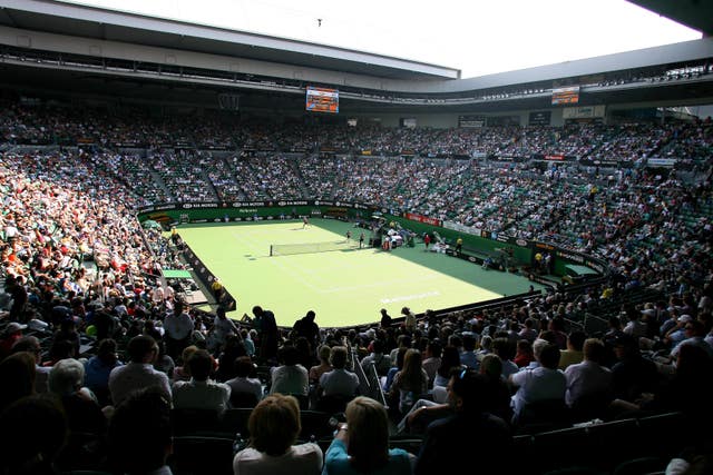 A general view showing Rod Laver Arena at Melbourne Park