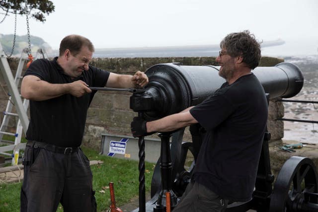 Russian cannon at Berwick-Upon-Tweed Barracks