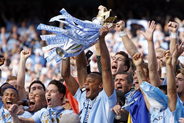 Manchester City became Premier League champions for the first time in 2012, four years after being taken over by the Abu Dhabi United Group
