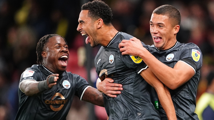 Ben Cabango scored Swansea’s winner (Zac Goodwin/PA)