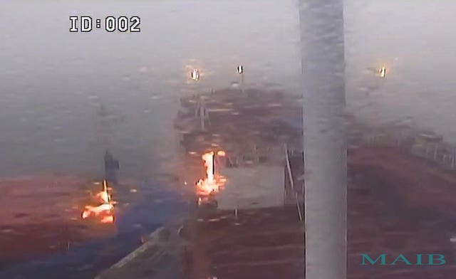 MV Stena Immaculate collision