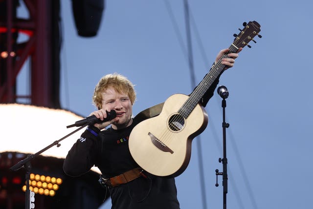 Ed Sheeran concert – Belfast