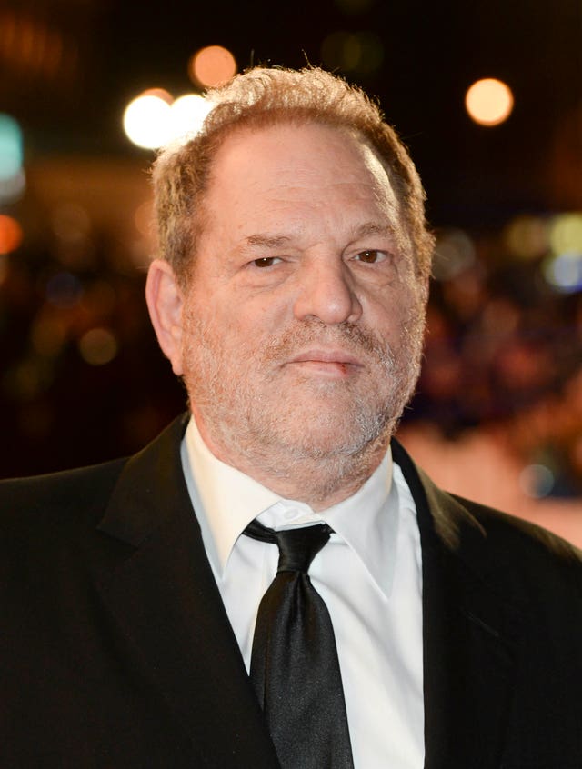 Harvey Weinstein (Anthony Devlin/PA)