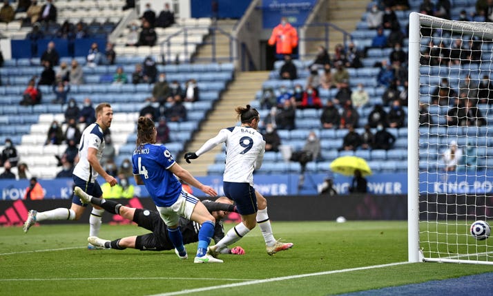 Leicester's 4-2 loss at home to Tottenham saw them miss out on a top four finish with Gareth Bale scoring twice