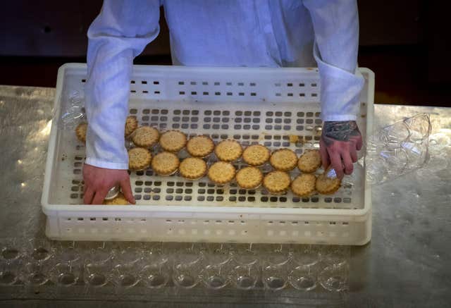 Mr Kipling mince pie factory