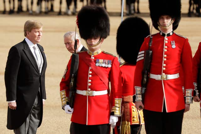 King Willem Alexander state visit to UK