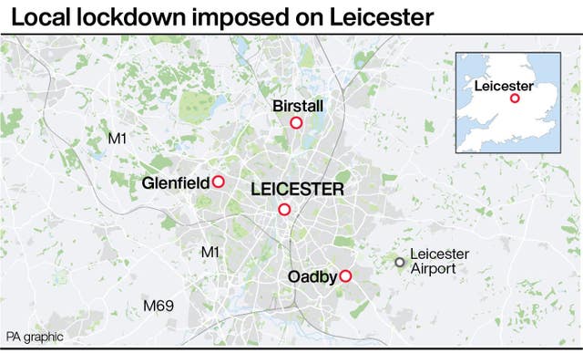 Local lockdown imposed on Leicester