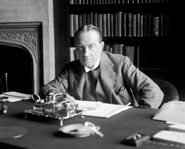 Stanley Baldwin at Chequers in 1923 (PA)